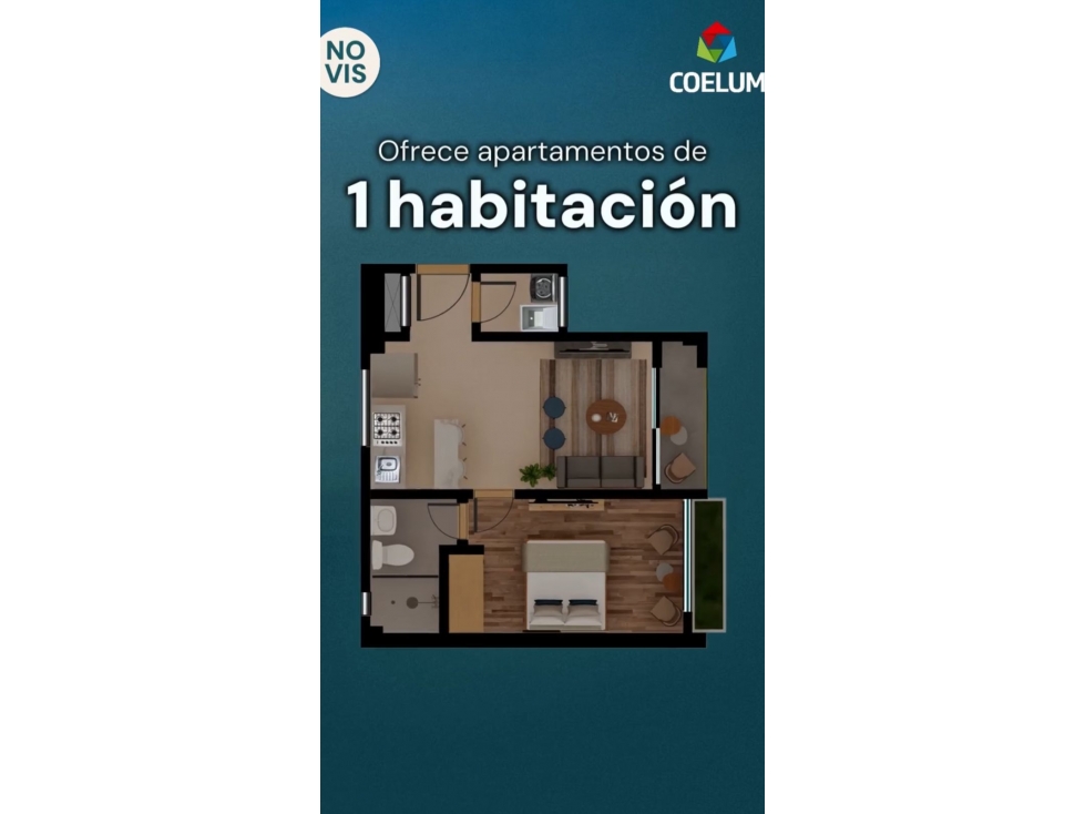 Venta de apartaestudio en San Juaquin — foto 4