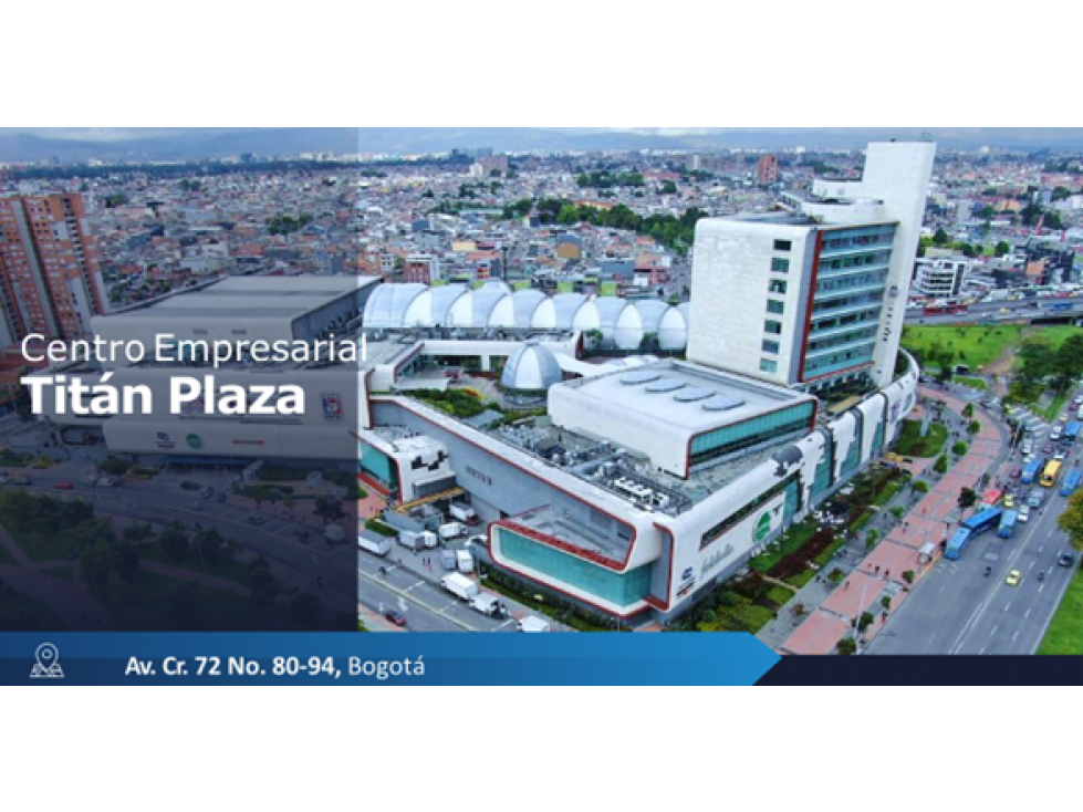 OFICINA ARRIENDO CENTRO EMPRESARIAL TITAN PLAZA DE 892 M2. — foto 2