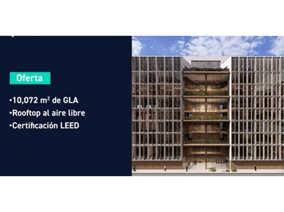 OFICINA EN ARRIENDO EDIF. TEAM TOWER 93 DE 1.228 M2 - 3