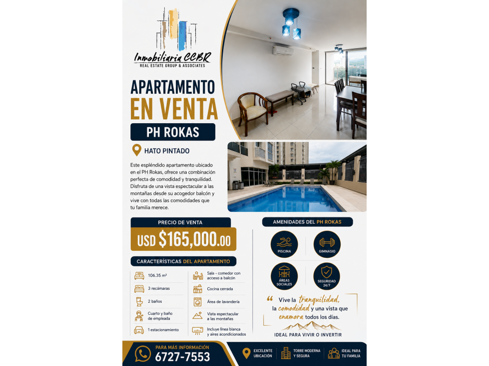 TU PRÓXIMO HOGAR TE ESTÁ ESPERANDO EN PH ROKAS - RR