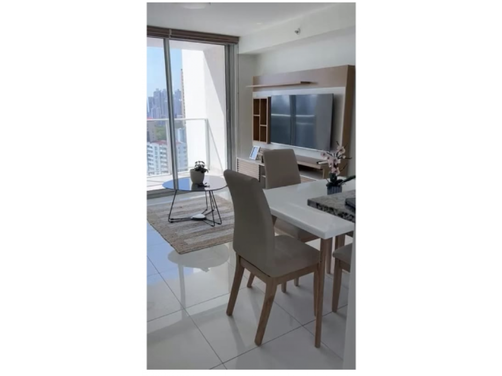 ALQUILO HERMOSO APARTAMENTO AMOBLADO/PH MIDPARK/ VIA ESPAÑA (DB)