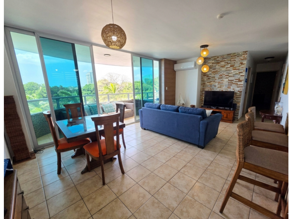 Venta en PH Playa Serena frente al mar apto. 115mt2, amoblado kf — foto 3