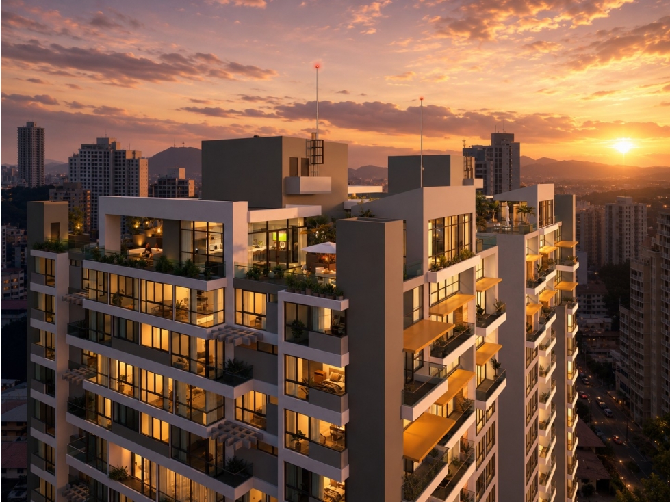 Apartamentos nuevos de 2 recámaras en El Cangrejo, Panamá