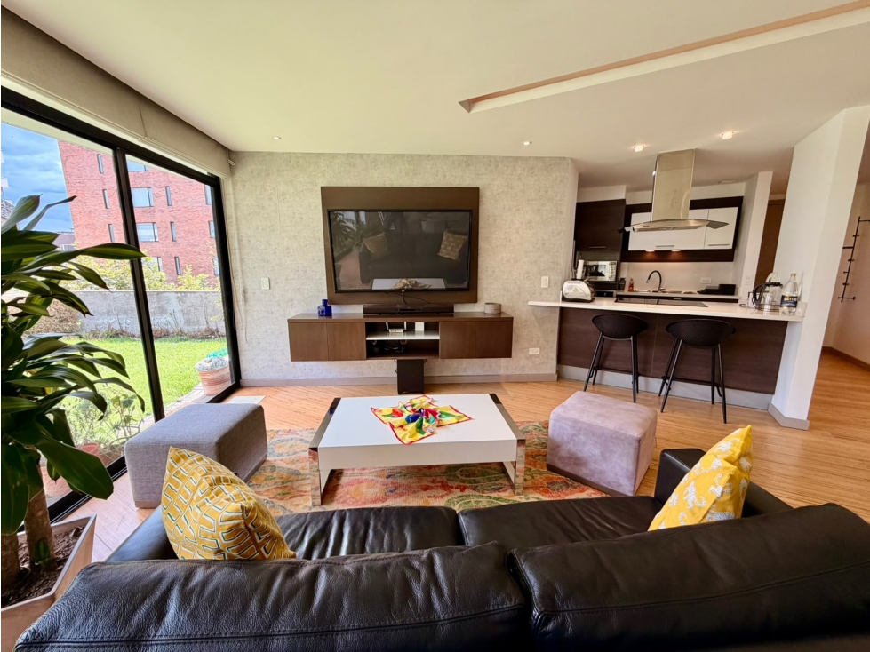 Renta Depar amoblado LUJO 2 dormitorios González Suárez 92m2 — foto 3