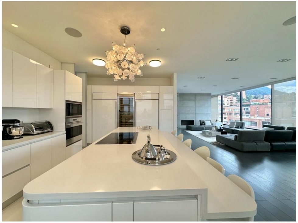 El Nogal Maravilloso Penthouse Moderno con Terraza — foto 6