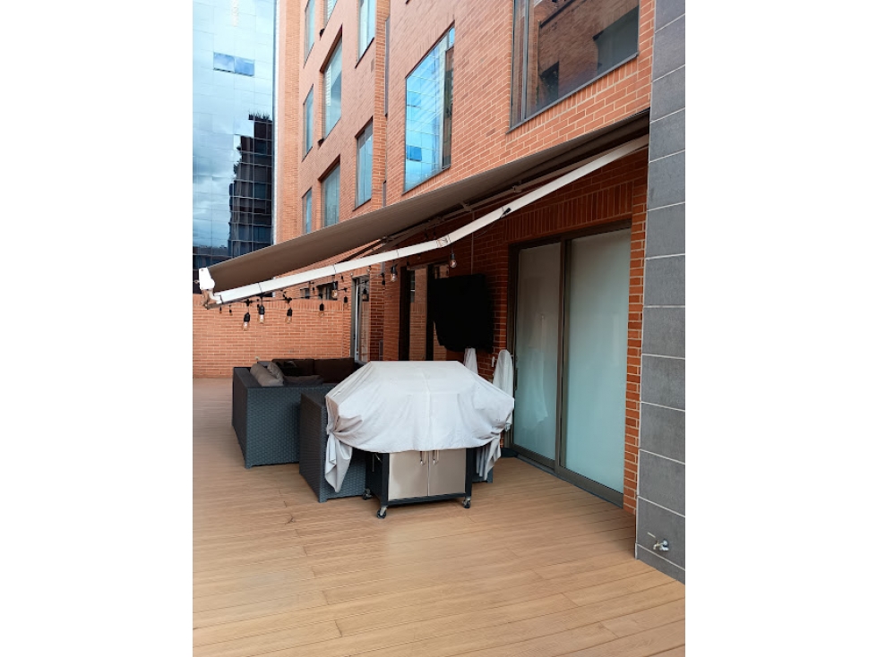 Chico Navarra Iluminado Apartamento Exterior con Terraza — foto 3