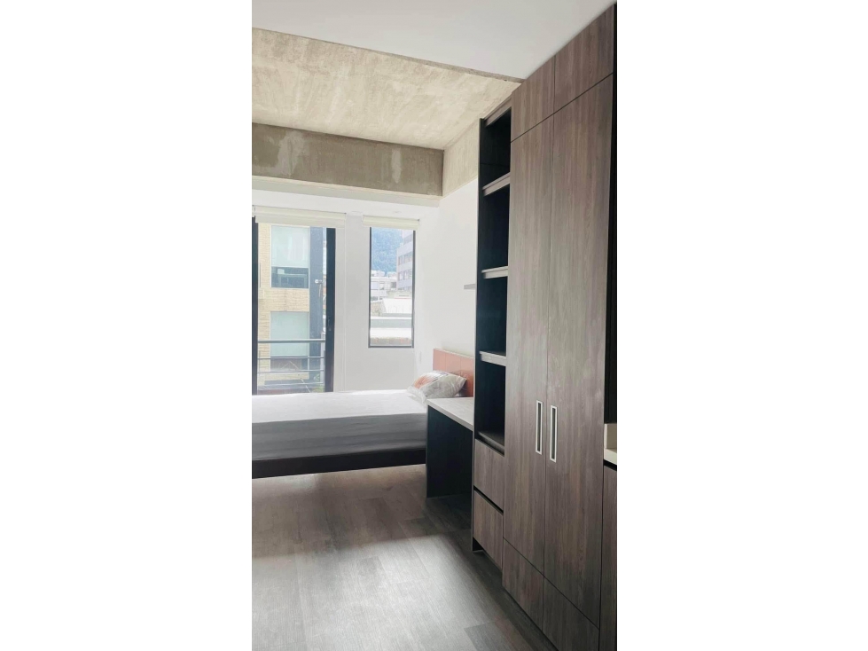 Virrey Excelente Apartaestudio Super Iluminado 24 m2 — foto 5
