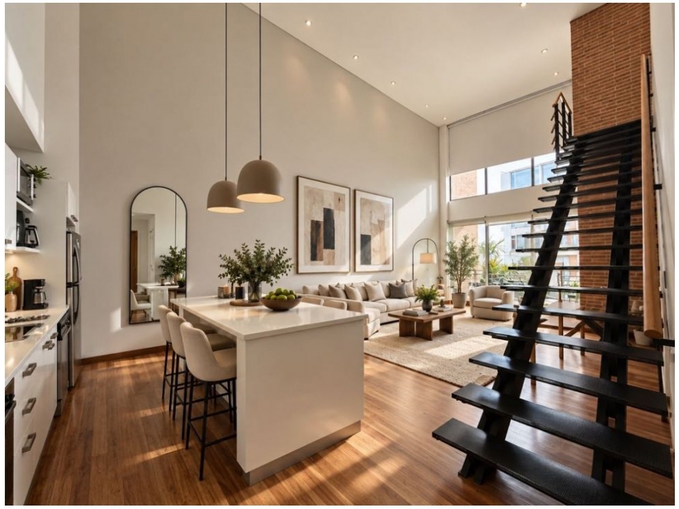 La Cabrera Maravilloso Apartamento Dupléx con Terraza 155 m2