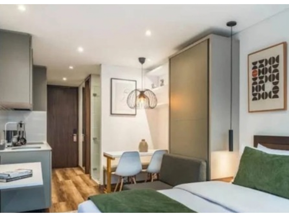 Chico Hermoso Apartaestudio Moderno con Balcón — foto 2