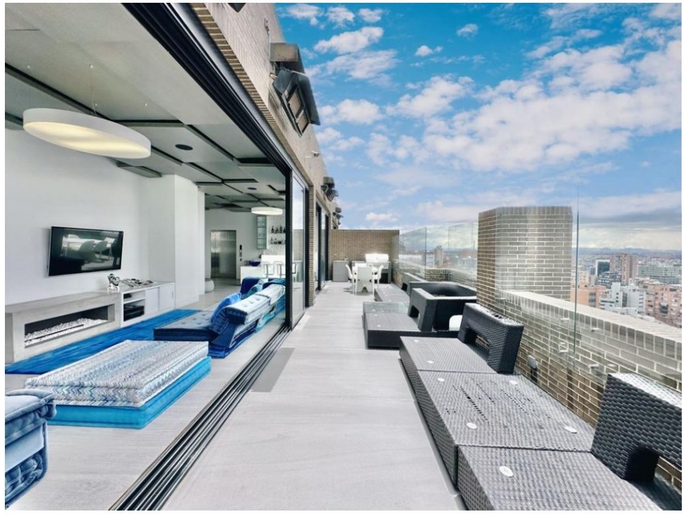 El Nogal Maravilloso Penthouse Moderno con Terraza