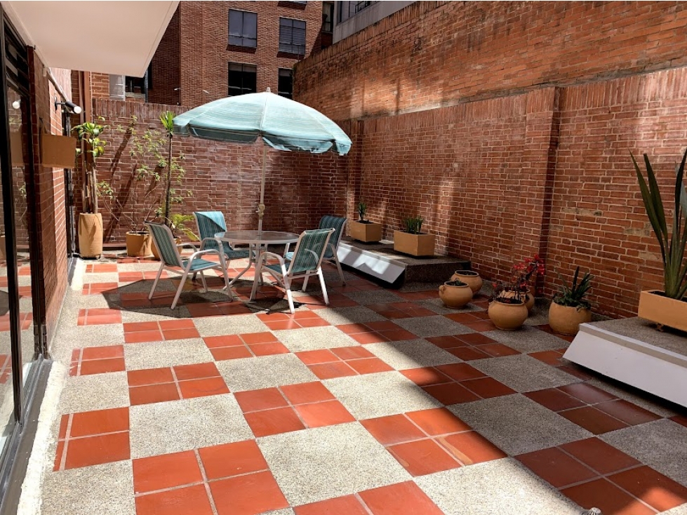 Virrey Excelente Apartamento Super Iluminado 91 m2 con Terraza