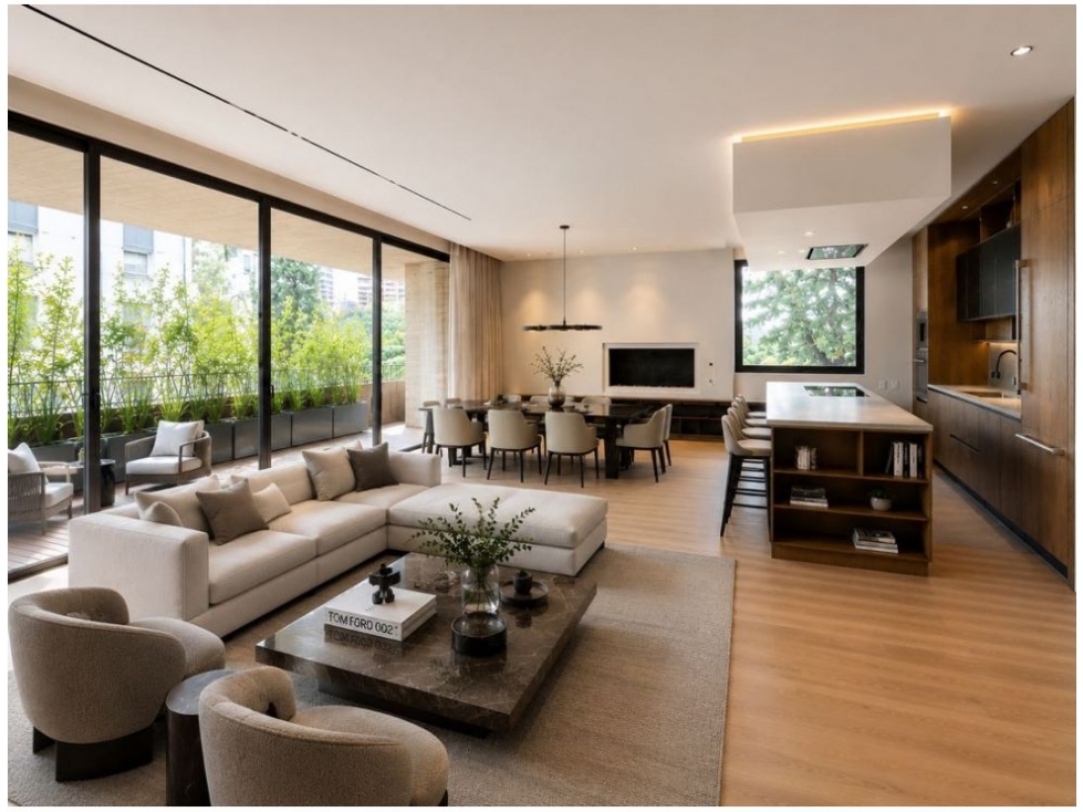 Chico Alto Maravilloso Apartamento con Balcón 202 m2 para Estrenar — foto 3