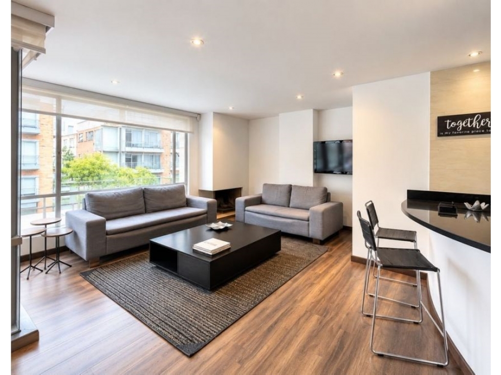 Virrey Espectacular Apartamento con Balcón 120 m2