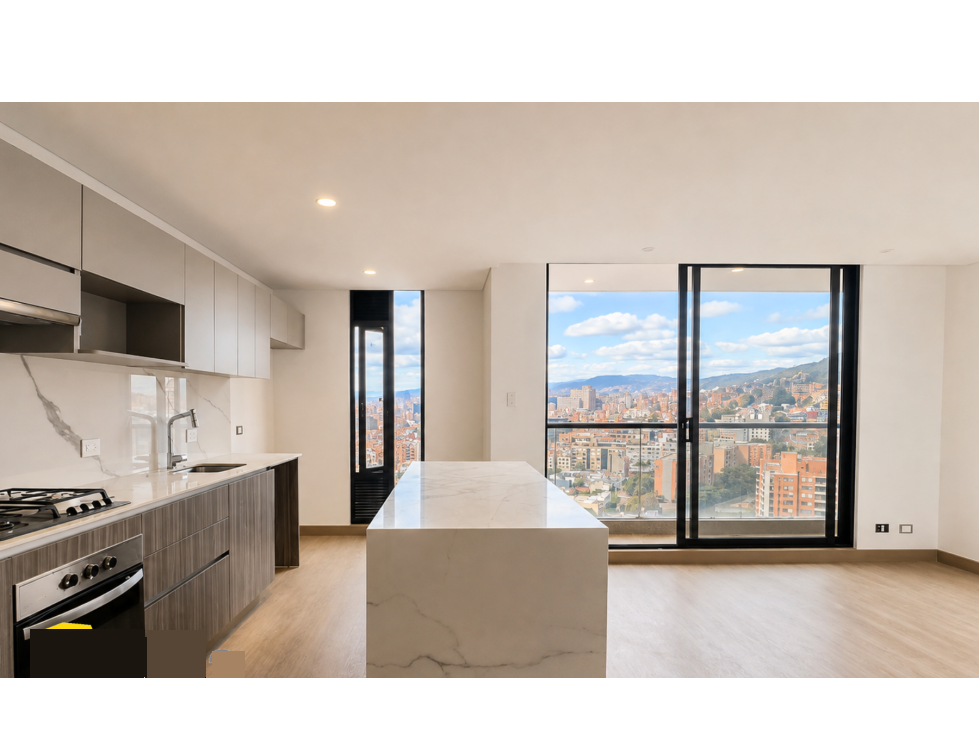 Chapinero Alto Apartaestudio Super Iluminado 56 m2 — foto 3