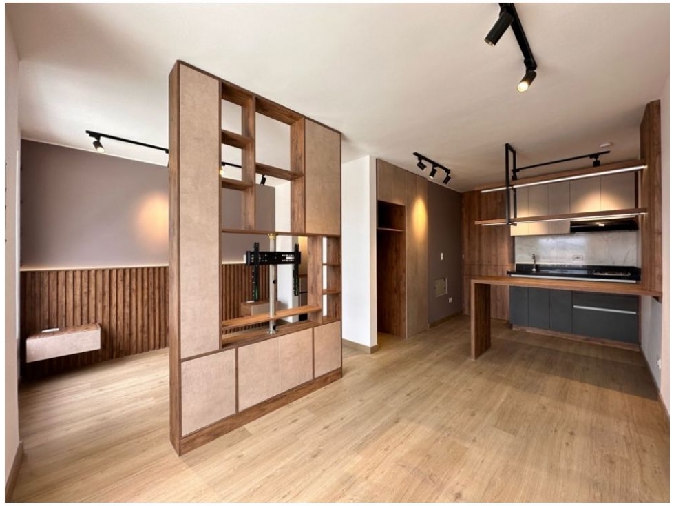 Las Aguas Espectacular Apartaestudio Moderno 28 m2