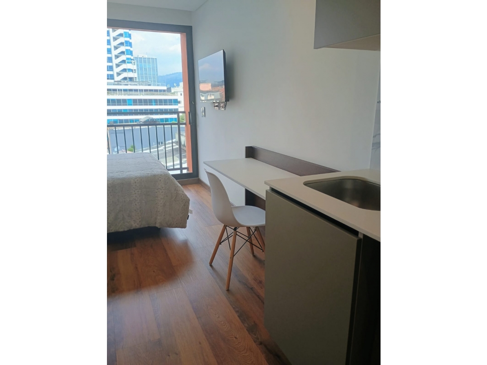 Chico Hermoso Apartaestudio Moderno con Balcón — foto 4