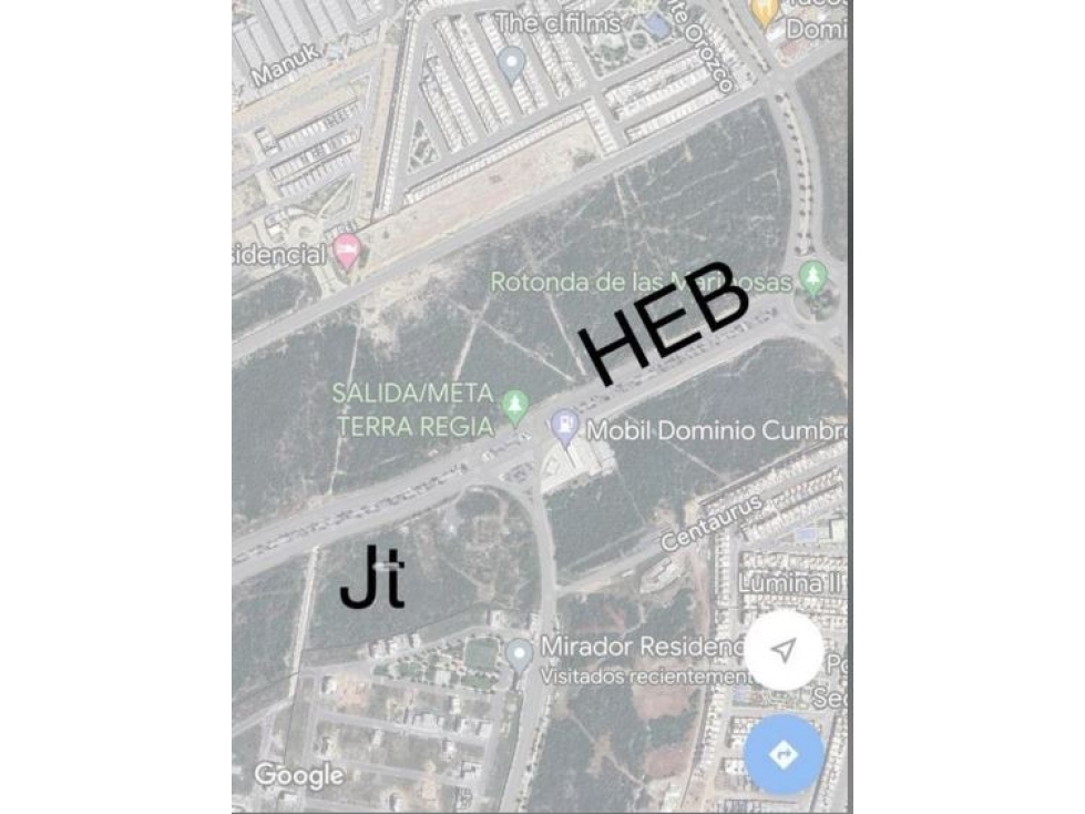 TERRENO VENTA FRENTE EL NUEVO HEB DE AV PASEO DE LOS LEONES 11.785 M 2 — foto 3