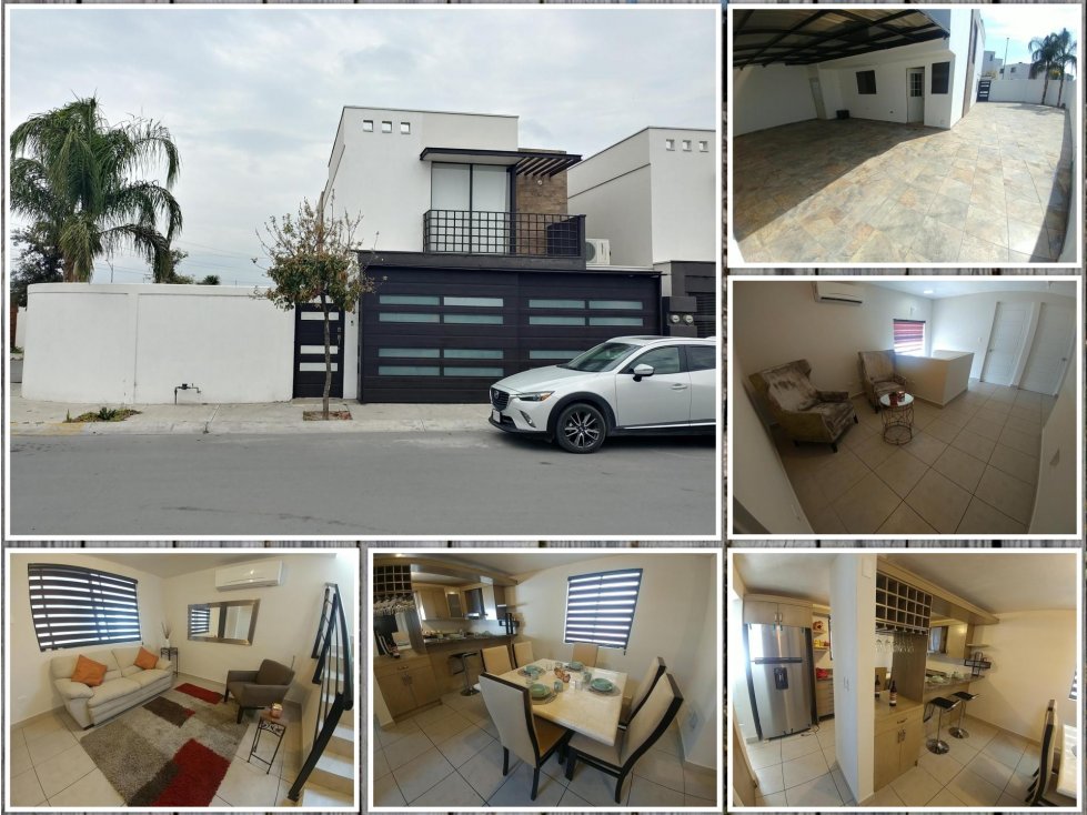 ALTABRISA Casa en Renta AMUEBLADA en Apodaca MZC