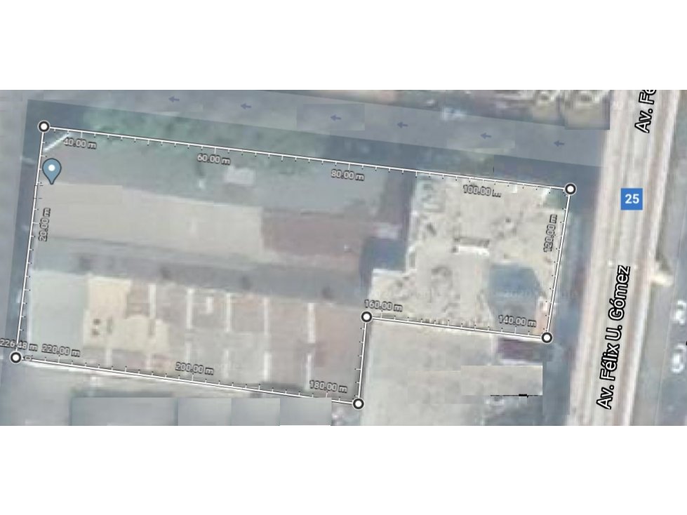 Terreno en venta sobre Felix U Gomez con 3 frentes HZ - 1