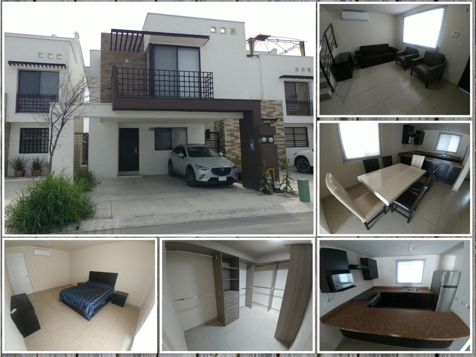 ALTABRISA Casa en Renta AMUEBLADA en Apodaca MZC