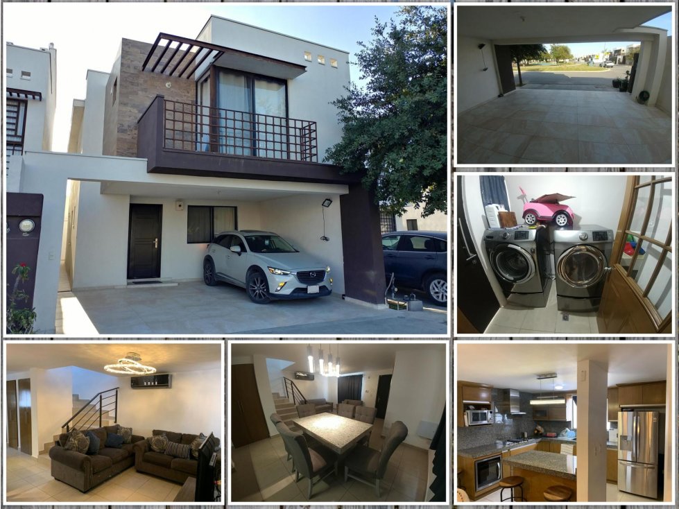 ALTABRISA Casa en Renta AMUEBLADA en Apodaca MZC - 1