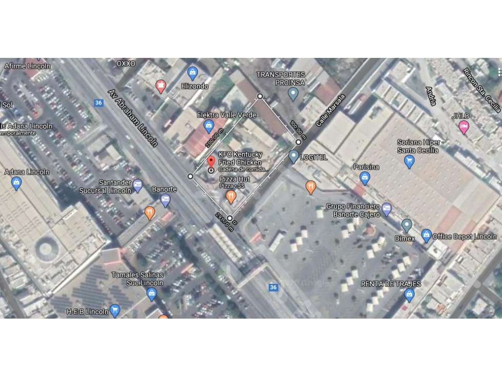 TERRENO EN RENTA EN AV LINCOLN 2241 M 2 DELIMITADO C/BARDA - 1
