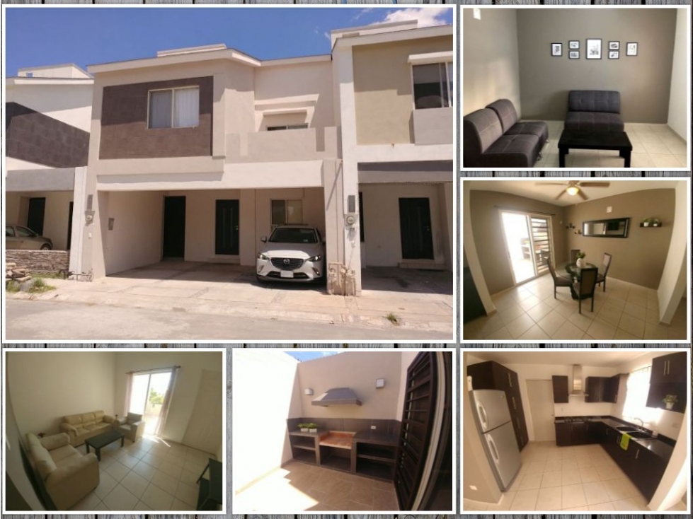 ALMERIA Casa en Renta AMUEBLADA en Apodaca MZC