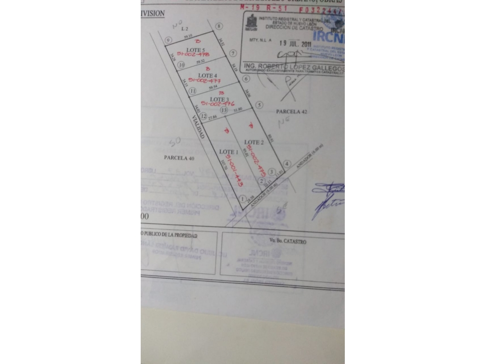 EN VENTA 3 TERRENOS CADEREYTA DE 2000 M 2 C/UNO 8 K DE CARR ALLENDE - 1