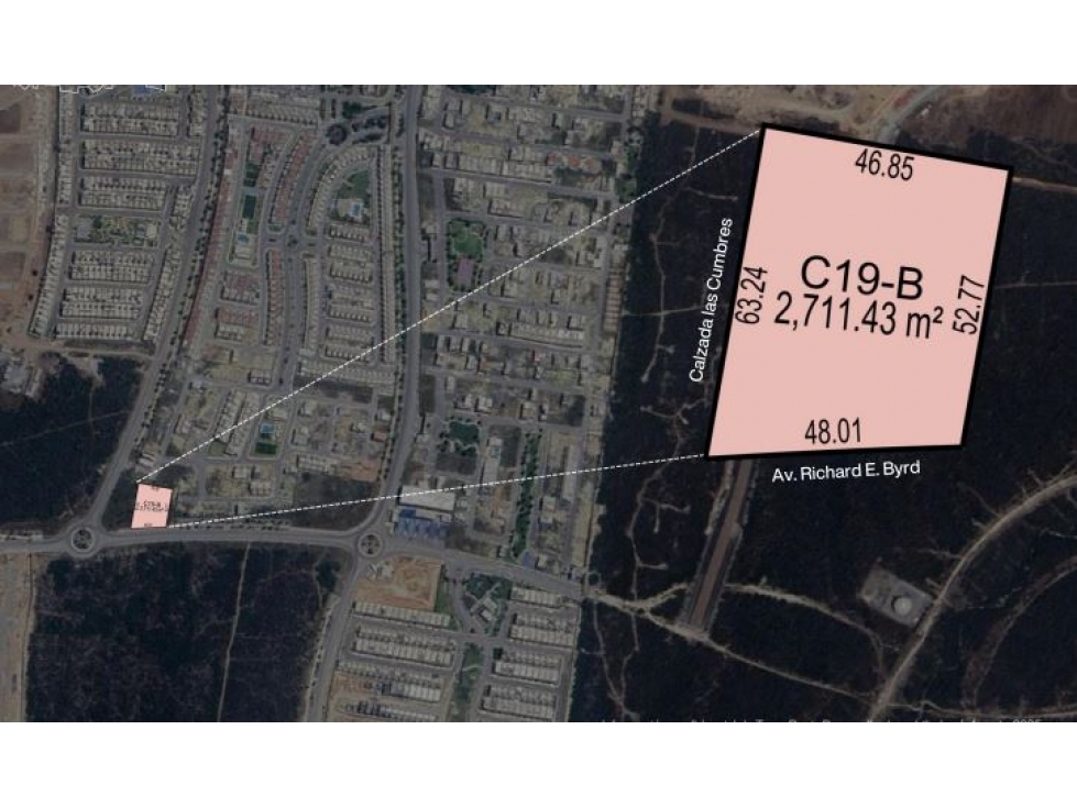 VENTA DE TERRENOS COMERCIALES DOMINIO CUMBRES 2712 m2 $ 33.900.000