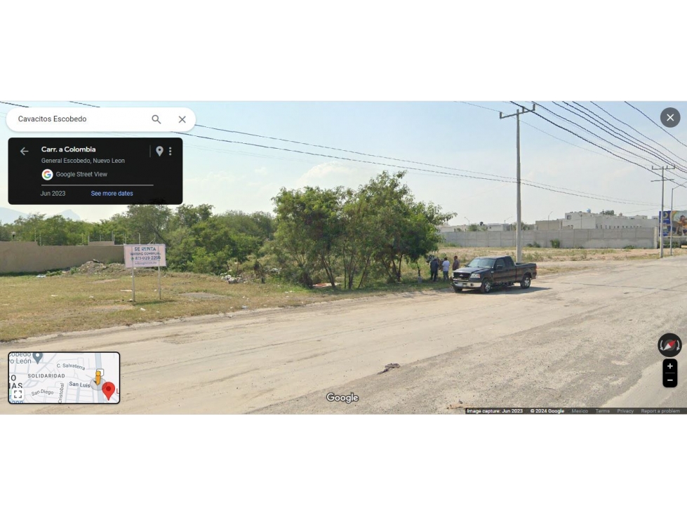 TERRENO EN RENTA DE 2000 M 2 FRENTE LOS CAVACITOS Y CONCORDIA $ 90.000 - 2