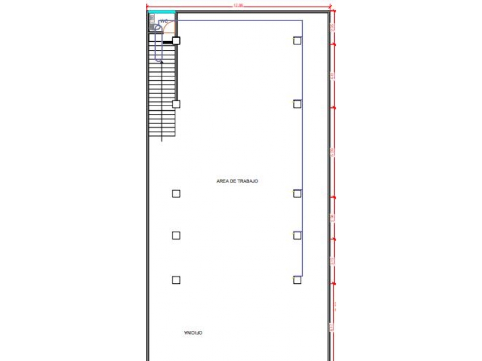 BODEGA EN RENTA CENTRO MTY CALLE ESCOBEDO 530 M 2 $ 47.000 - 2