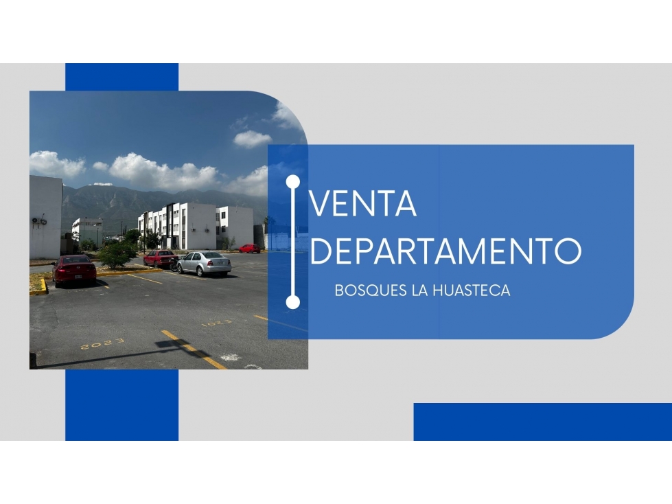 BOSQUES LA HUASTECA Depa en VENTA amueblado en Santa Catarina MZC - 1
