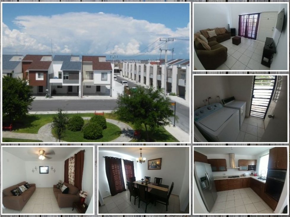 ALMERIA Casa en Renta AMUEBLADA en Apodaca MZC - 1