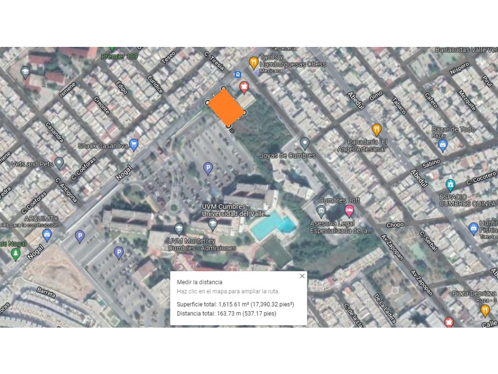 EXCELENTE TERRENO EN CUMBRES PARA VERTICAL 1610 M 2 $ 16.000.000 — foto 3
