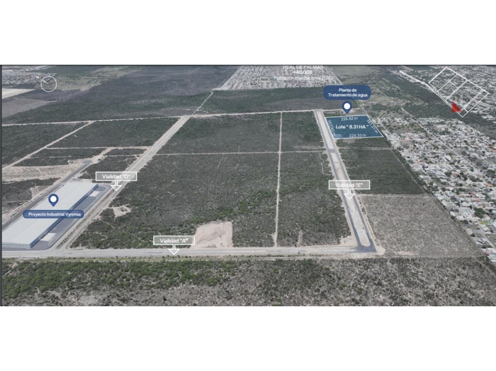 OPORTUNIDAD 8 HECTAREAS EN PARQUE INDUSTRIAL CARR LAREDO EN VENTA - 2
