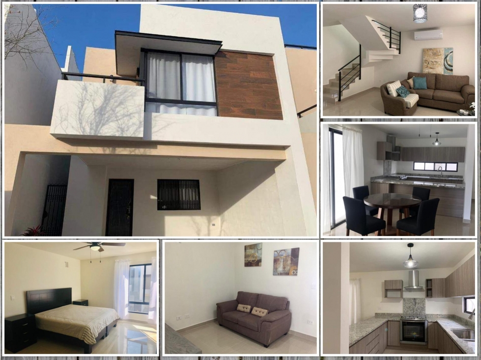 ALTABRISA Casa en Renta SEMI AMUEBLADA en Apodaca MZC