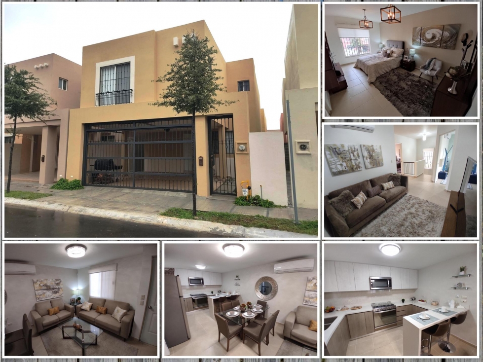 PARAJE SANTA ROSA Casa en Renta AMUEBLADA en Apodaca MZC