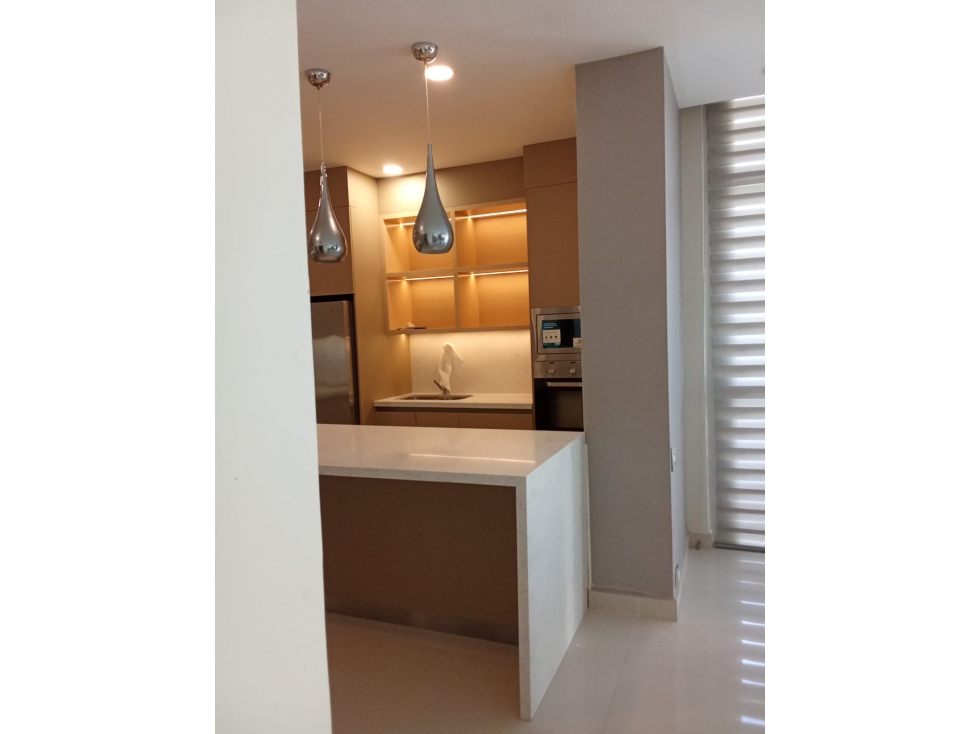 DEPARTAMENTO AMUEBLADO EN RENTA AQUA CON TERRAZA PRIVADA HZ — foto 3