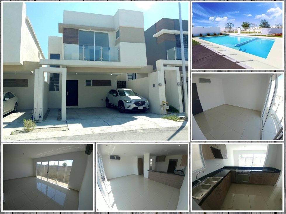 PRIVADAS BORNEO Casa en Renta EQUIPADA en Apodaca MZC ()