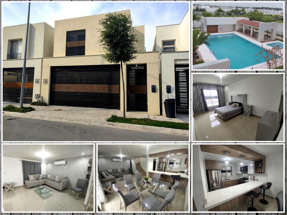 Casa en Renta AMUEBLADA en Apodaca MZC