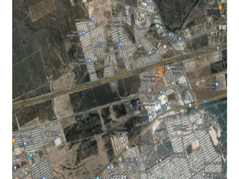 TERRENO EN VENTA DE 4.7 H EN AUTOPISTA LAREDO -SALTILLO KM # 23 - 2