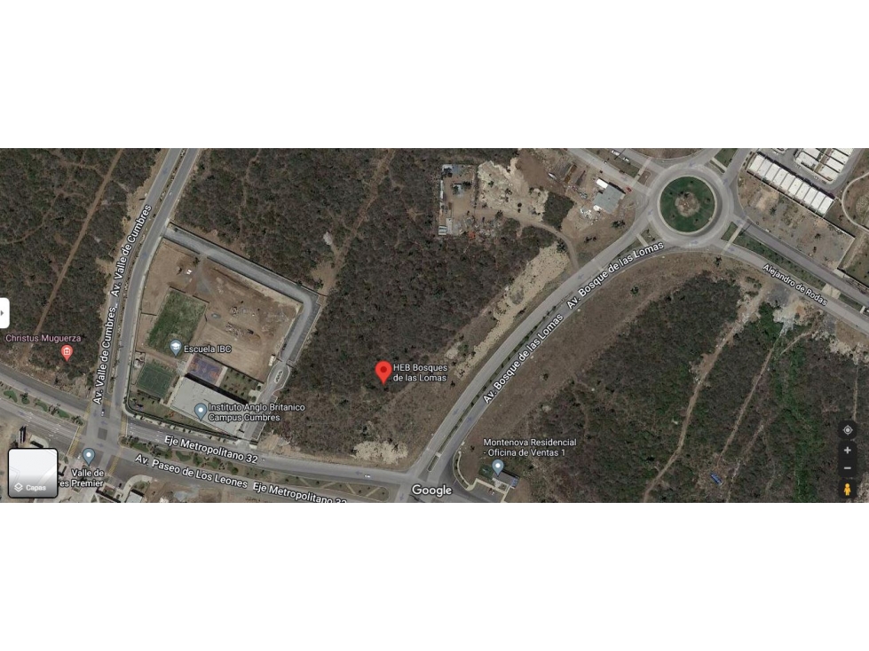 TERRENO DE 1500 M EN RENTA CUMBRES FRENTE FRACC PENINSULA Y HEB - 3