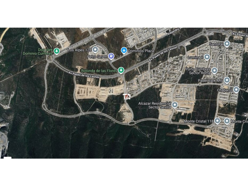 TERRENO COMERCIAL ESQUINA VENTA DOMINIO CUMBRES 2135 M2 $ 39.200.00 — foto 4