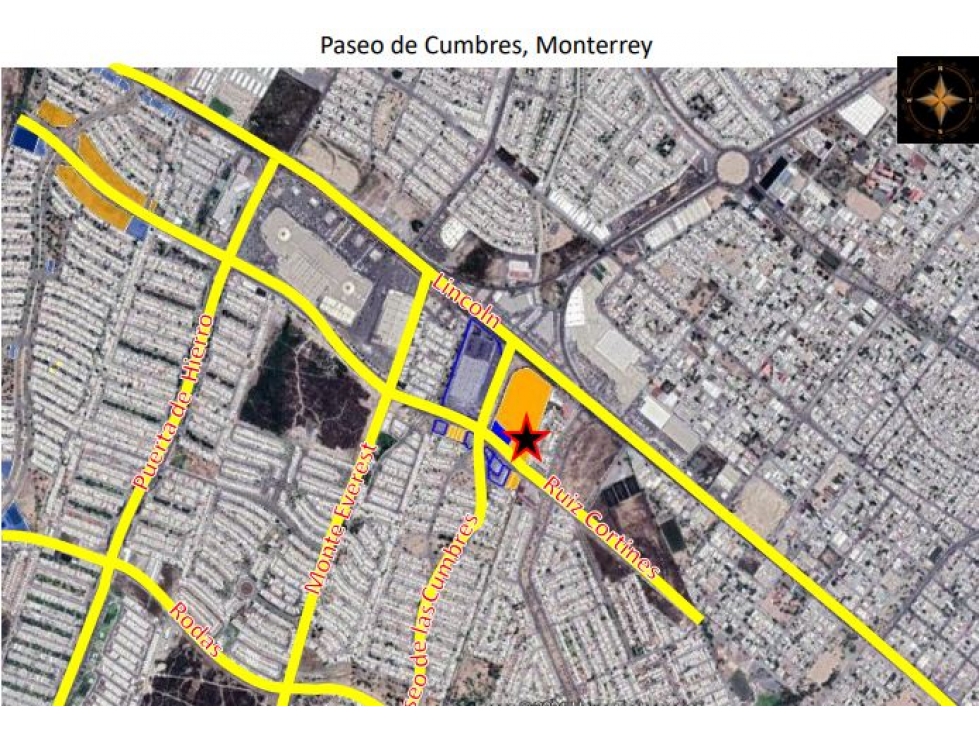 TERRENO RENTA AV PASEO DE CUMBRES LINCOLN Y RUIZ C 2000 M 2 - 3