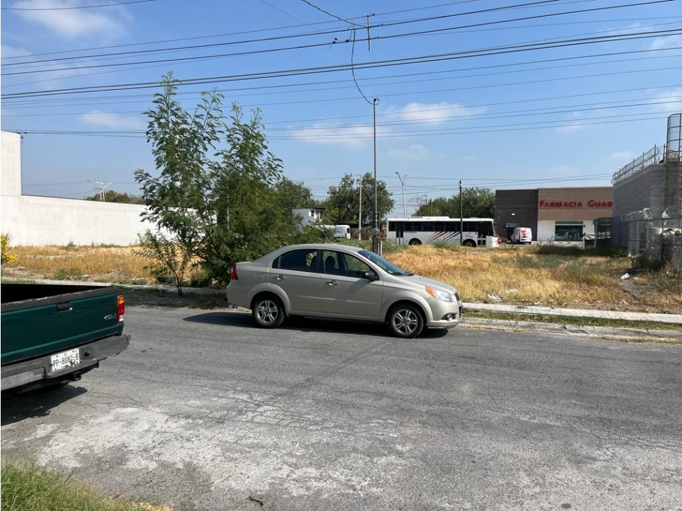 Terreno en Venta 1050m , comercial ,Las Palmas Apodaca MST - 3