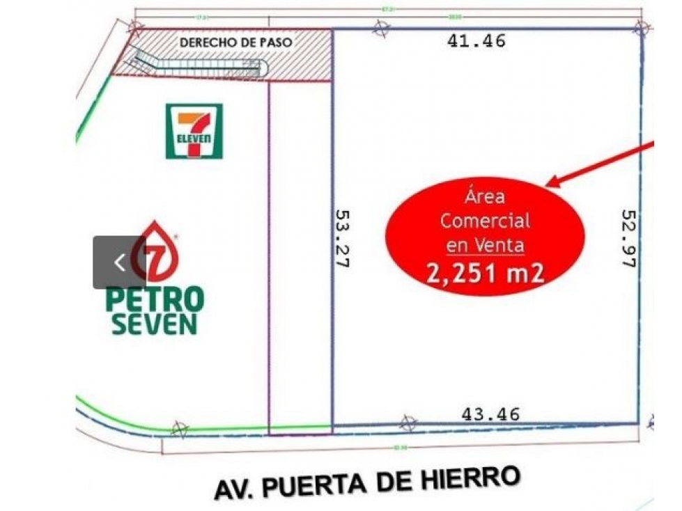 EXCELENTE TERRENO EN RENTA 2250 M2 CASI ESQUINA AV LEONES CUMBRES — foto 4