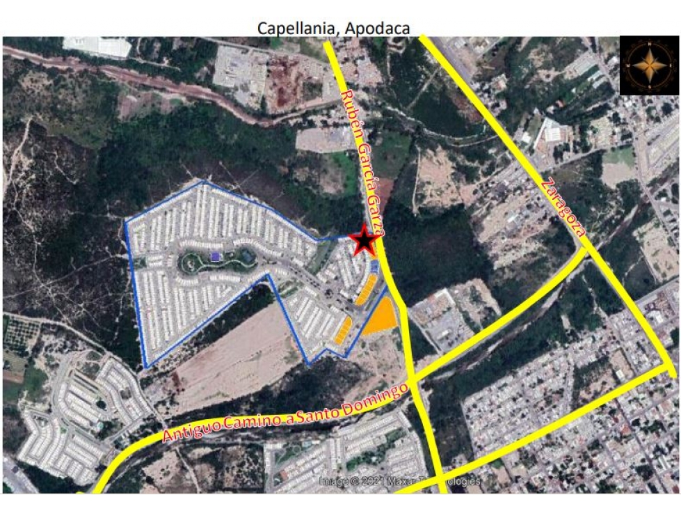 LOTES COMERCIALES RENTA FRENTE CAPELLANIA RESIDENCIAL 200 A 5000 M 2 - 1