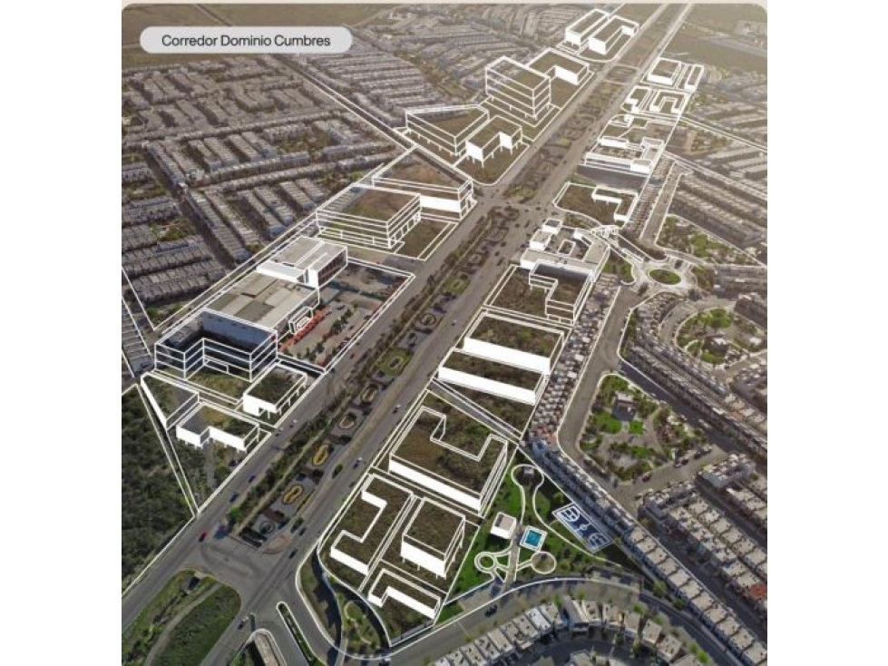 OPORTUNIDAD TERRENOS VENTA COMERCIALES DOMINIO CUMBRES 3787 M2 — foto 6