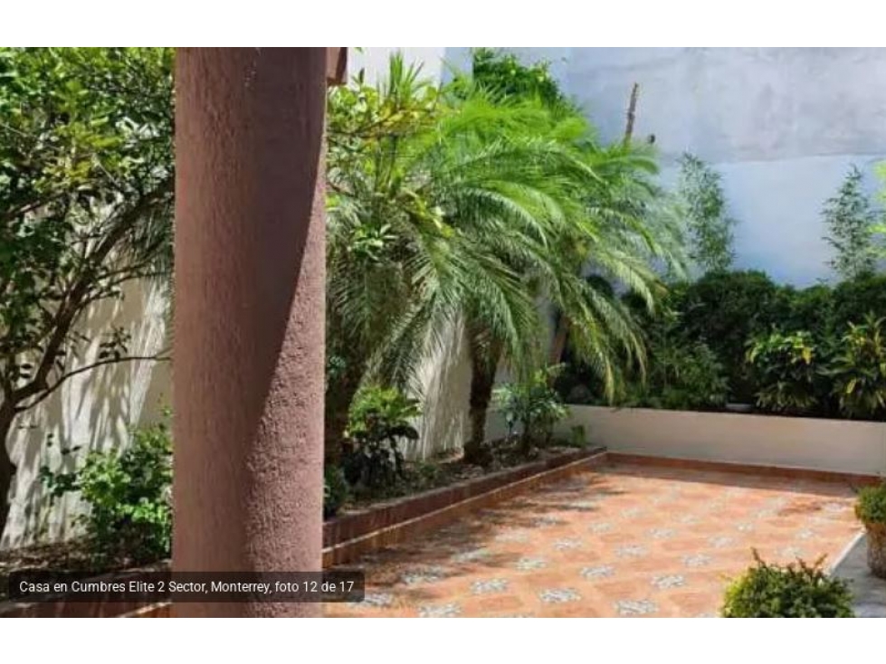 Excelente Casa 1 Planta Cumbres Elite Frente Parque 2 Do Sec $ 7.3 M — foto 5