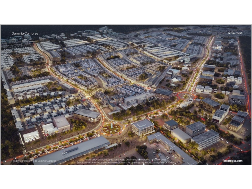 OPORTUNIDAD TERRENOS VENTA COMERCIALES DOMINIO CUMBRES 7000 m2 — foto 2
